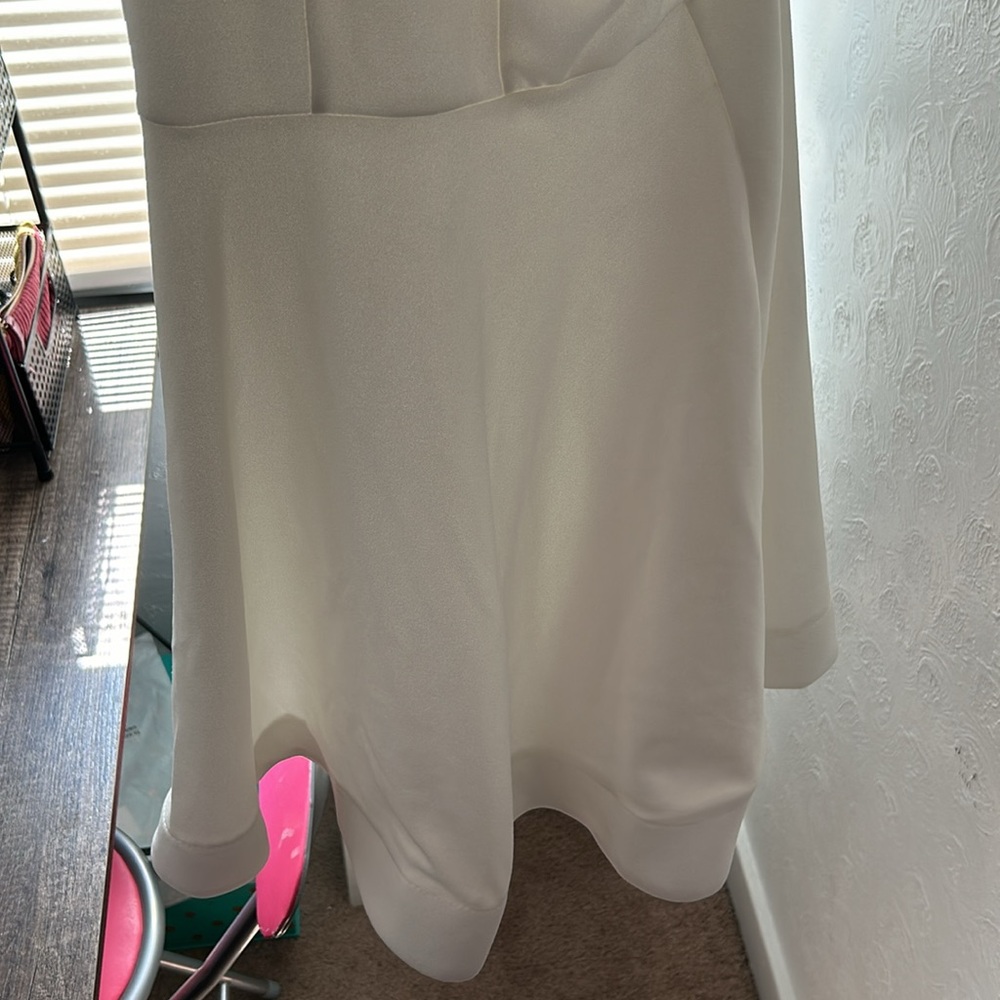 White Dress 👗 Cocktail party dress - Picture 8 of 15